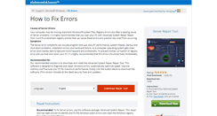 Desktop Screenshot of fix-errors.net